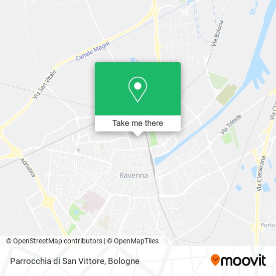 Parrocchia di San Vittore map