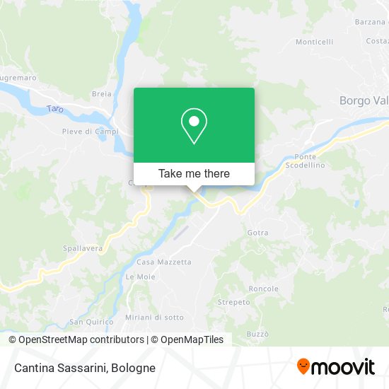 Cantina Sassarini map