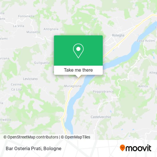 Bar Osteria Prati map