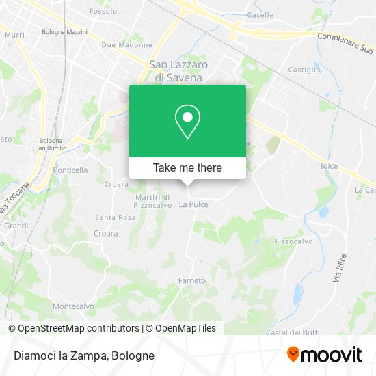 Diamoci la Zampa map