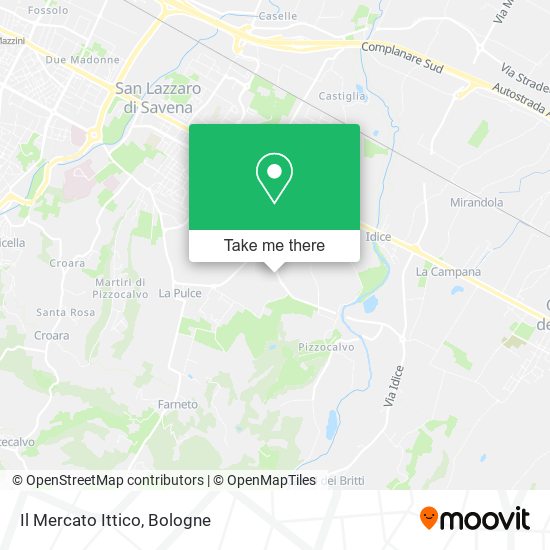 Il Mercato Ittico map