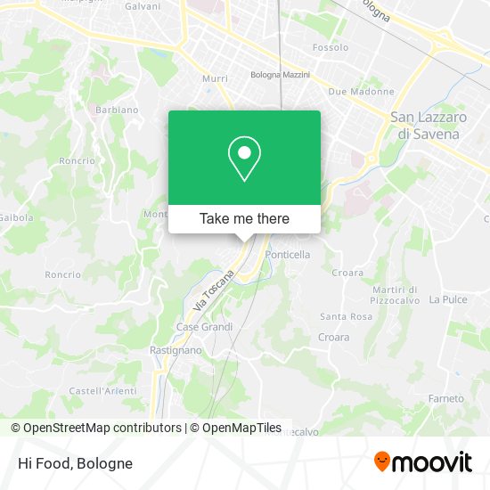 Hi Food map