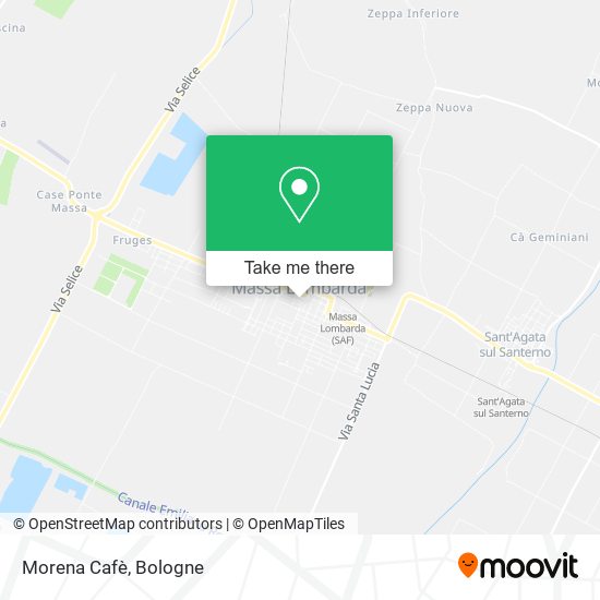 Morena Cafè map