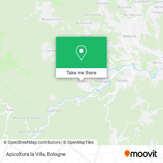 Apicoltura la Villa map