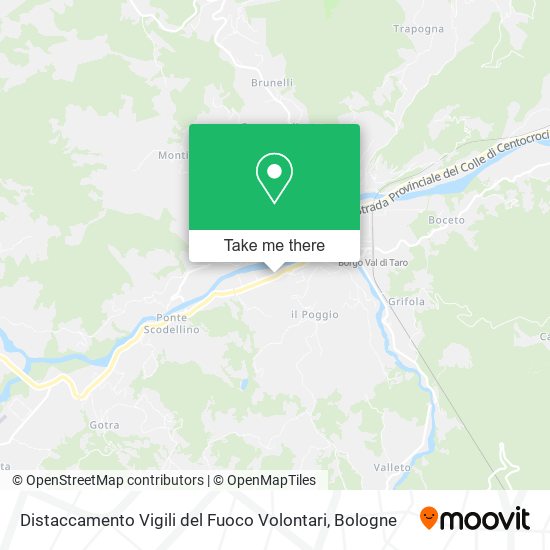 Distaccamento Vigili del Fuoco Volontari map