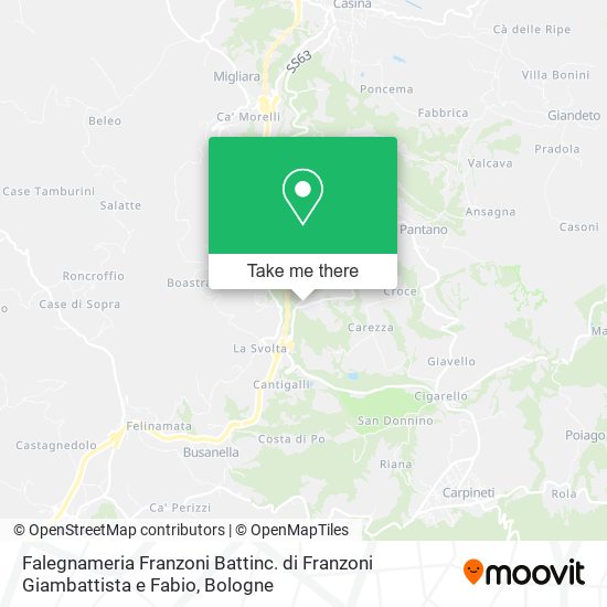 Falegnameria Franzoni Battinc. di Franzoni Giambattista e Fabio map