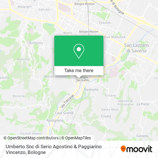 Umberto Snc di Serio Agostino & Paggiarino Vincenzo map