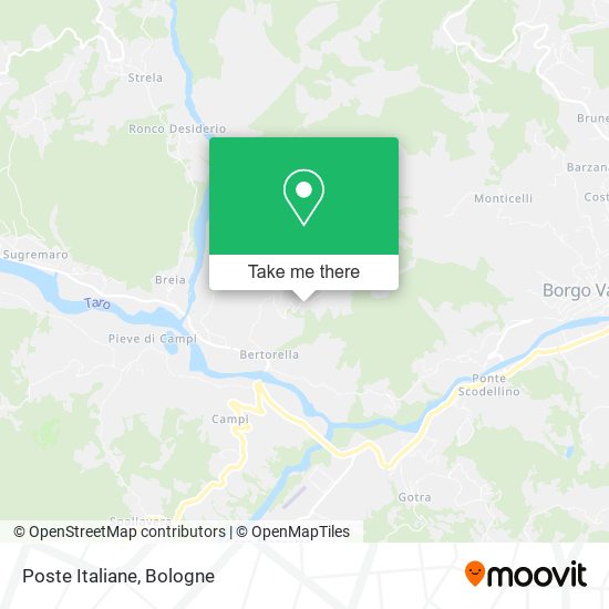 Poste Italiane map