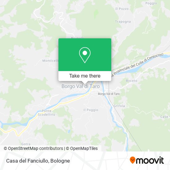 Casa del Fanciullo map