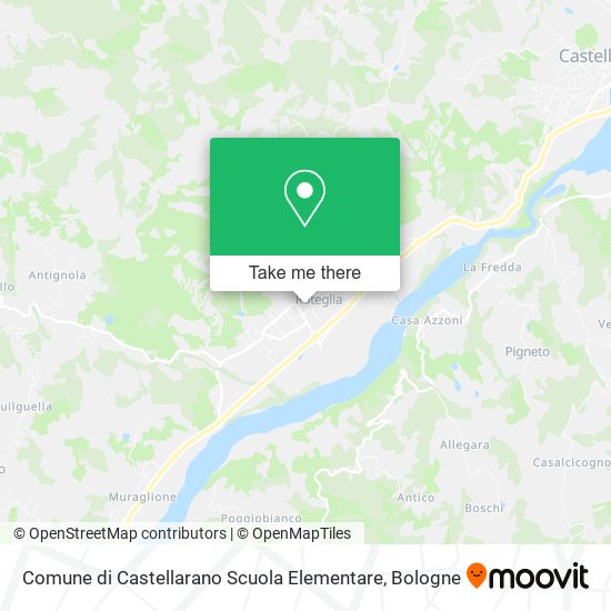 Comune di Castellarano Scuola Elementare map
