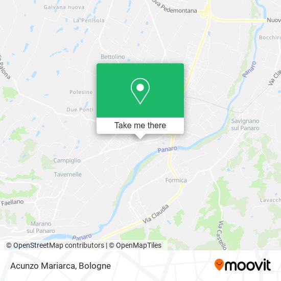 Acunzo Mariarca map
