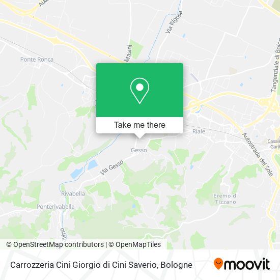Carrozzeria Cini Giorgio di Cini Saverio map