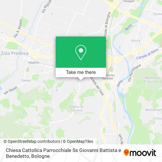 Chiesa Cattolica Parrocchiale Ss Giovanni Battista e Benedetto map