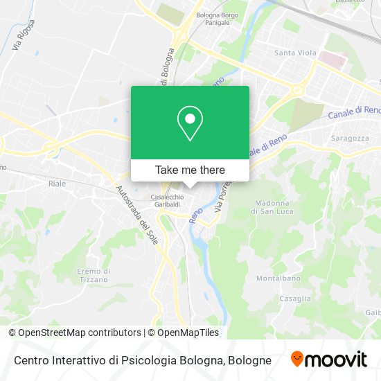 Centro Interattivo di Psicologia Bologna map
