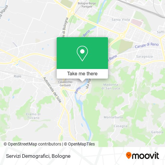 Servizi Demografici map