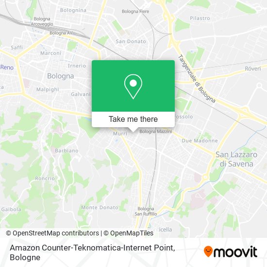 Amazon Counter-Teknomatica-Internet Point map