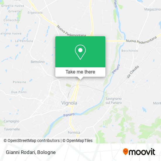 Gianni Rodari map