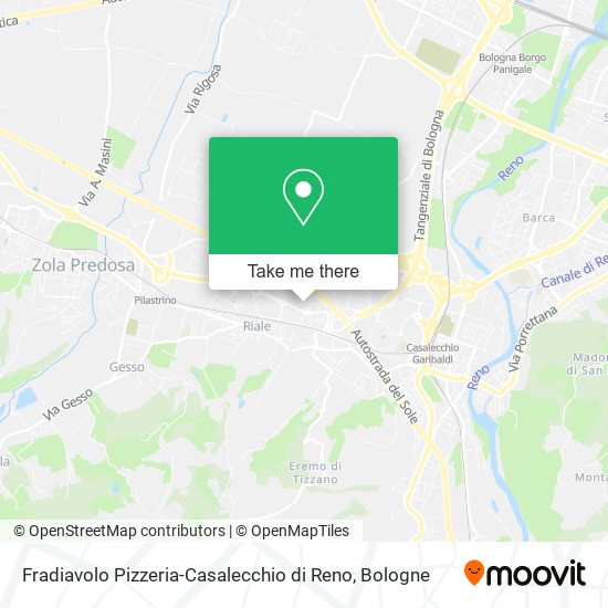 Fradiavolo Pizzeria-Casalecchio di Reno map