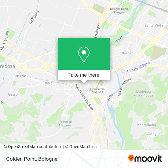 Golden Point map