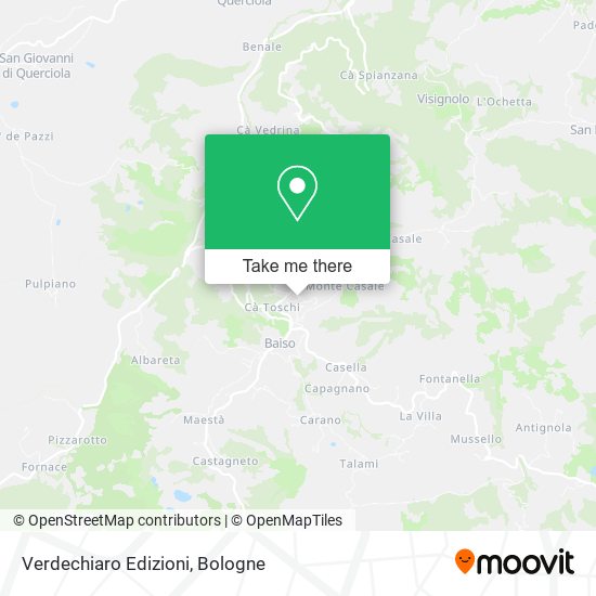 Verdechiaro Edizioni map