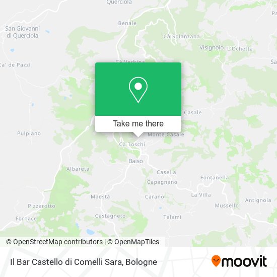 Il Bar Castello di Comelli Sara map