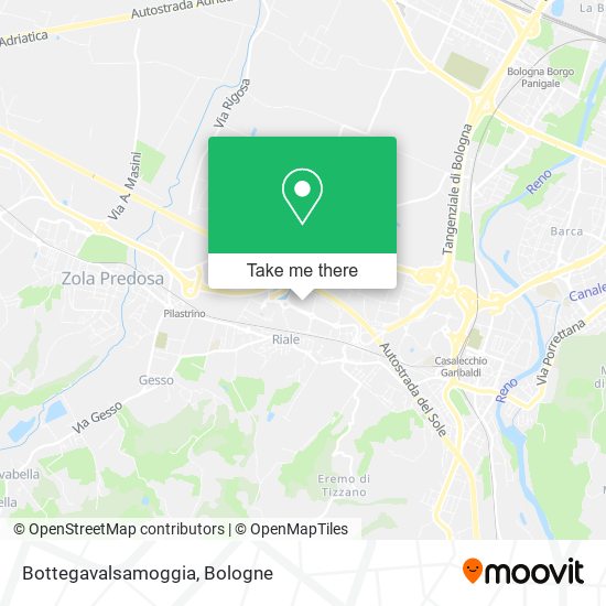 Bottegavalsamoggia map