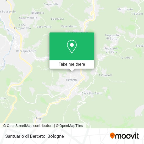 Santuario di Berceto map