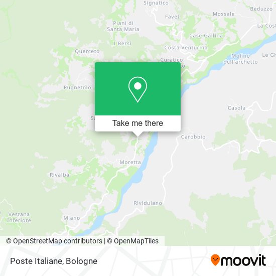 Poste Italiane map