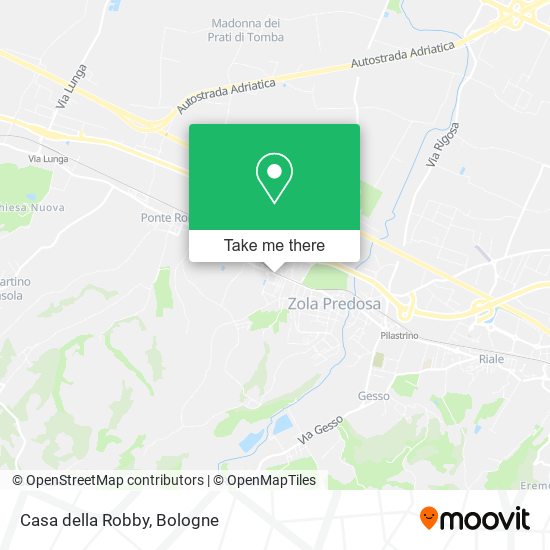 Casa della Robby map