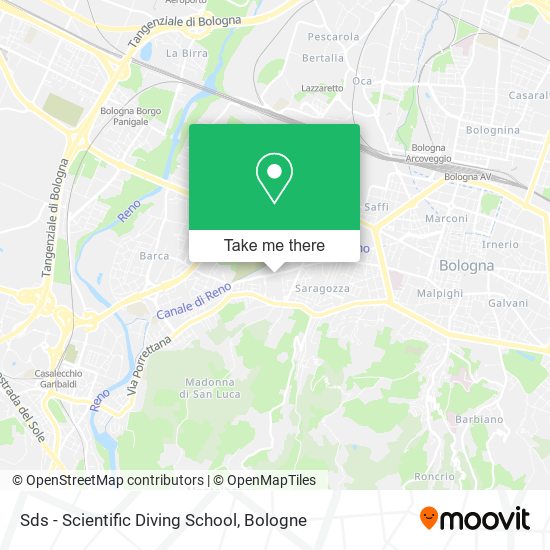 Sds - Scientific Diving School map
