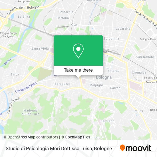 Studio di Psicologia Mori Dott.ssa Luisa map