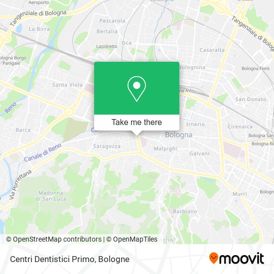 Centri Dentistici Primo map
