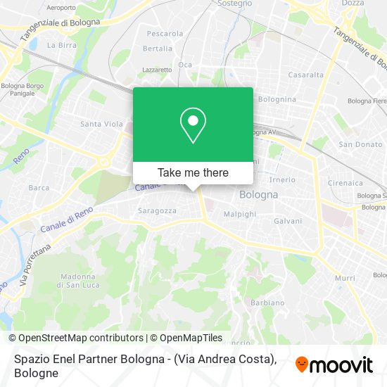 Spazio Enel Partner Bologna - (Via Andrea Costa) map