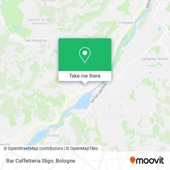 Bar Caffetteria Sligo map