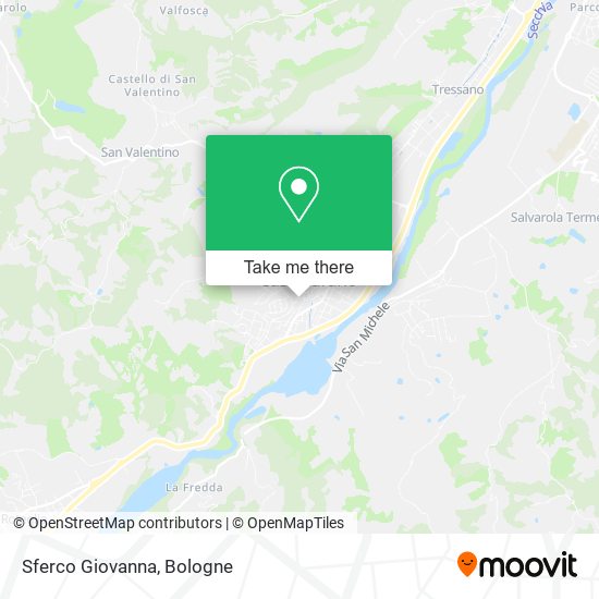 Sferco Giovanna map