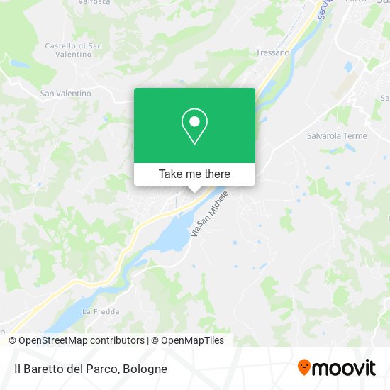 Il Baretto del Parco map