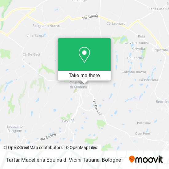 Tartar Macelleria Equina di Vicini Tatiana map