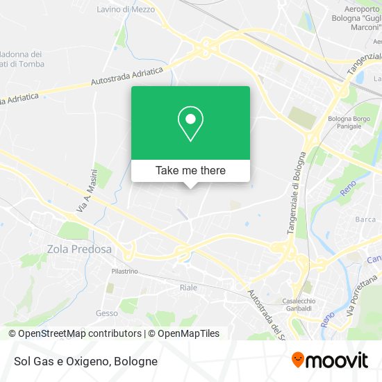 Sol Gas e Oxigeno map