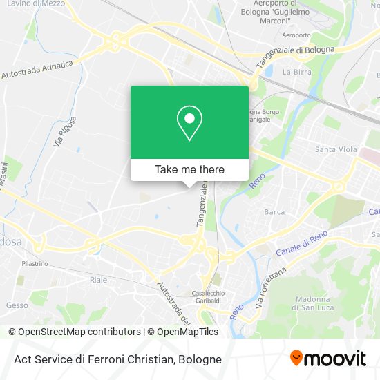 Act Service di Ferroni Christian map