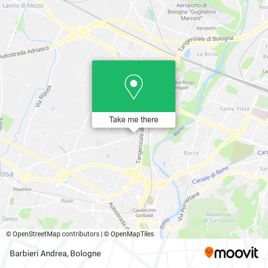 Barbieri Andrea map