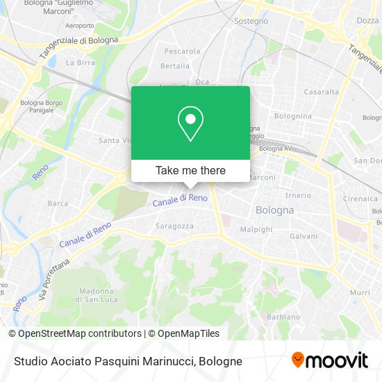 Studio Aociato Pasquini Marinucci map