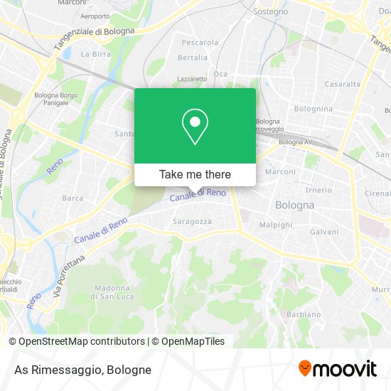 As Rimessaggio map