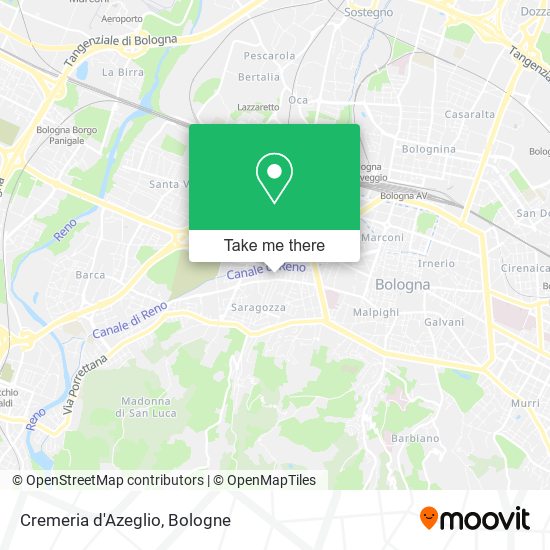 Cremeria d'Azeglio map