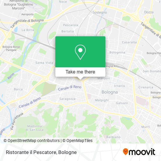 Ristorante il Pescatore map