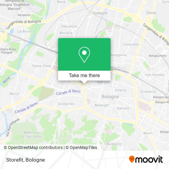 Storefit map