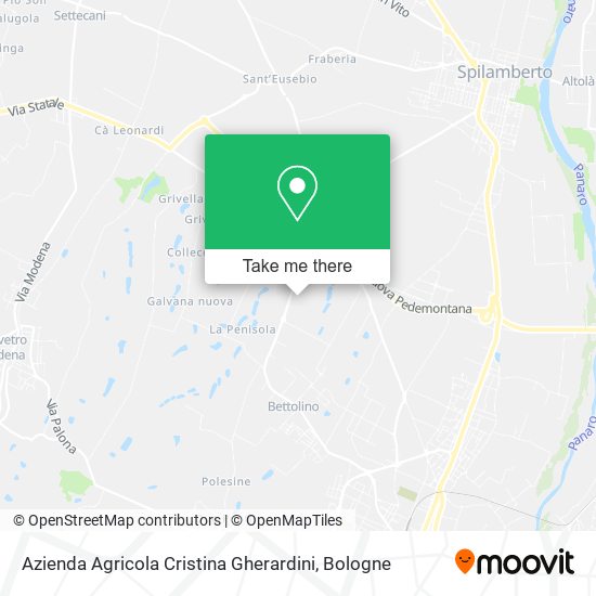Azienda Agricola Cristina Gherardini map