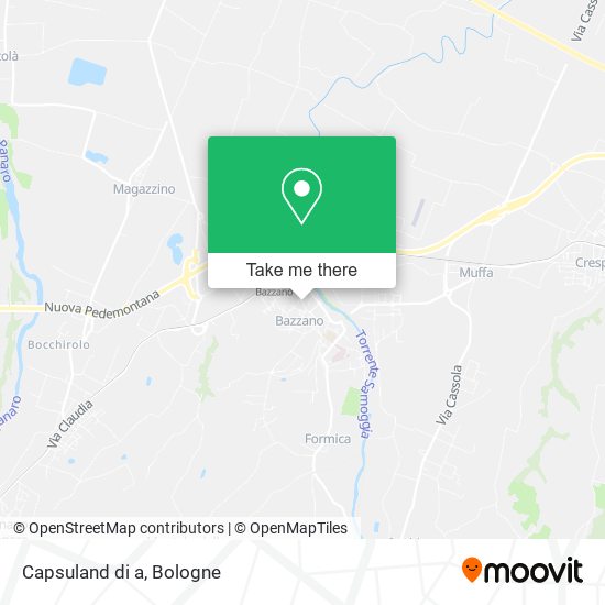 Capsuland di a map
