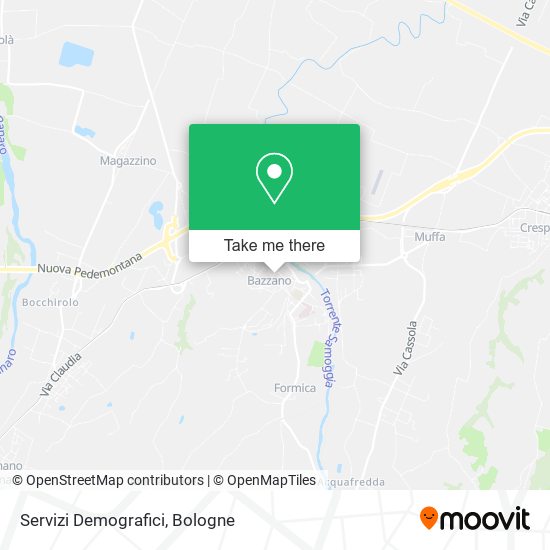 Servizi Demografici map