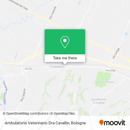 Ambulatorio Veterinario Dra Cavallin map