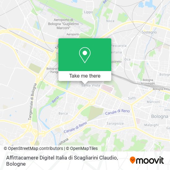 Affittacamere Digitel Italia di Scagliarini Claudio map